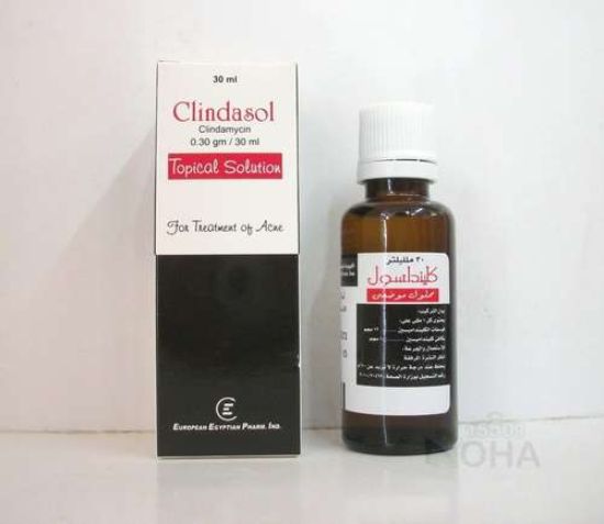 CLINDASOL SOLUTION 30 ML 34 LE
