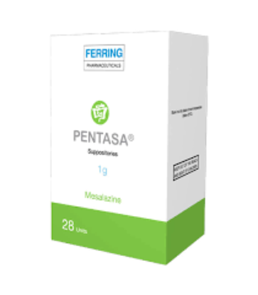 PENTASA 1 MG 28 SUPP 702 LE
