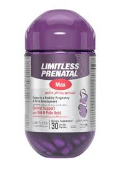 LIMITLESS PRENATAL ORIGINAL 30 CAPS 165 LE