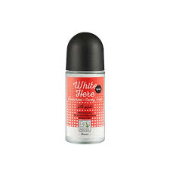 BOBANA DEODORANT ROLL ON WHITE HERE (CANDY SCENT) 50ML