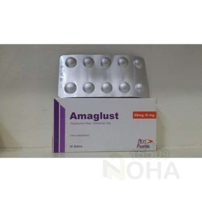 AMAGLUST 30/4 MG 30 TAB 102 LE