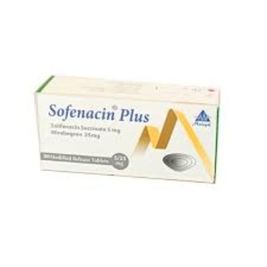SOFENACIN PLUS 5/25 MG 30 TAB 339 LE