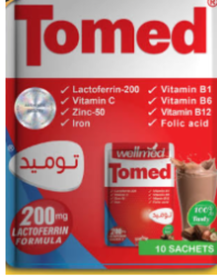 TOMED 200 MG 10 SACHETS 210LE