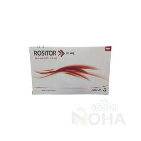 ROSITOR 20 MG 14 TAB 80 LE