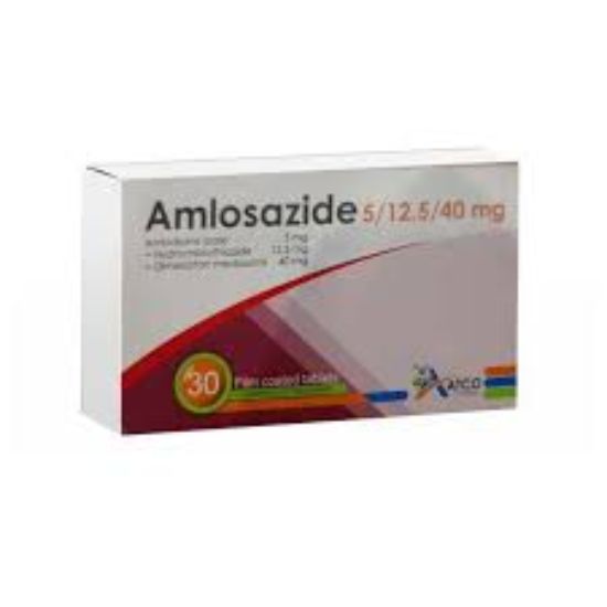 AMLOSAZIDE 5/12.5/40 MG 30 TAB 90 LE