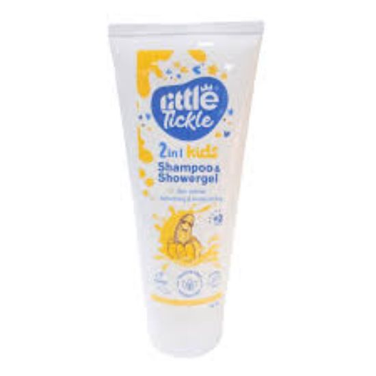 LITTLE TICKE SHAMPOO SHOWER BANANA 200 ML