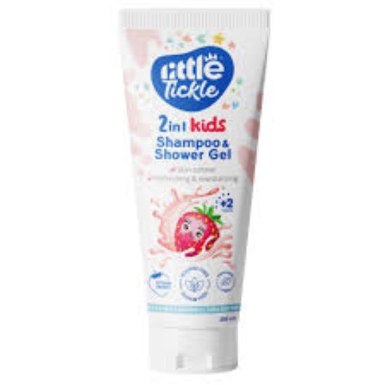 LITTLE TICKE SHAMPOO SHOWER STRAWBERRY 200 ML