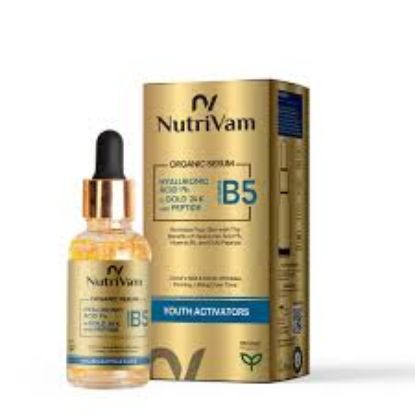 NUTRIVAM ORGANIC SERUM WITH HYALURONIC ACID 30ML