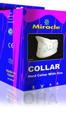 MIRACLE CERVICAL COLLAR HARD (L) 0072