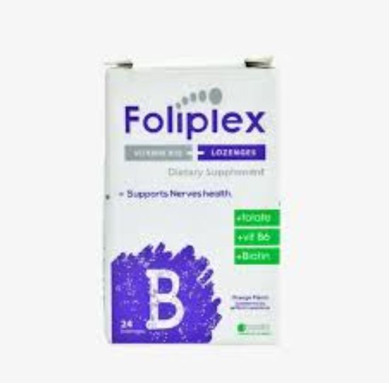 FOLIPLEX VITAMIN B12 24 TAB 80 LE