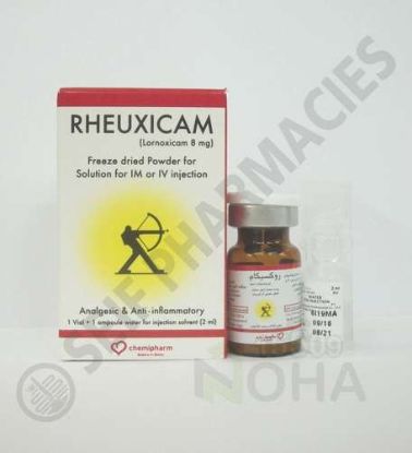 RHEUXICAM 8 MG VIAL 26 LE