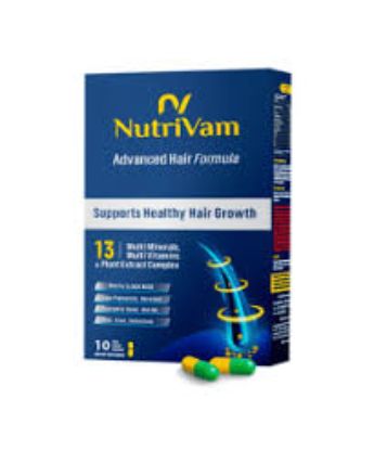 NUTRIVAM ADVANCED HAIR FORMULA 10 CAPS 270 LE