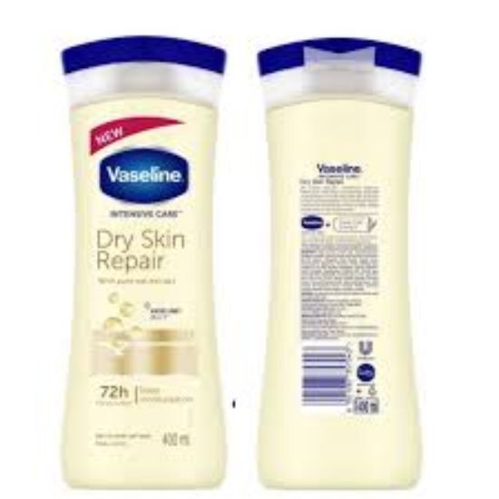 VASELINE DRY SKIN REPAIR BODY LOTION 400ML