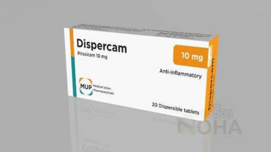 DISPERCAM 10 MG 20 TAB 22 LE