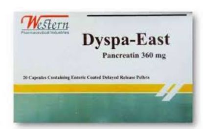 DYSPA-EAST 360 MG 20 CAPS 140 LE