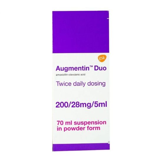 AUGMENTIN DUO 228 MG SUSP 107 LE
