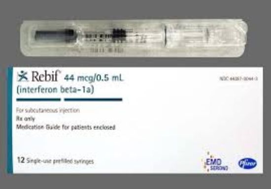 REBIF  44 MCG  SOLUTION FOR INJECTION 12 PRE FILLEDSYRINGE