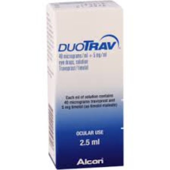 DUOTRAV EYE DROPS 2.5 ML 232 LE