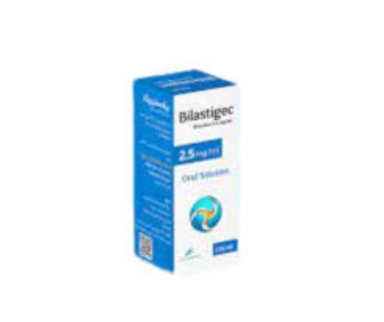 BILASTIGEC 2.5 MG/ML 120 ML SYRUP 54 LE