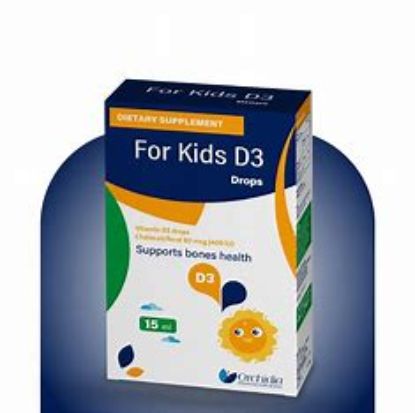FOR KIDS D3 DROPS 15 ML 58 LE
