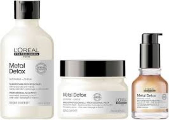 LOREAL PROFESSIONAL METAL DETOX SHAMPOO &MASK&OIL OFF 15%