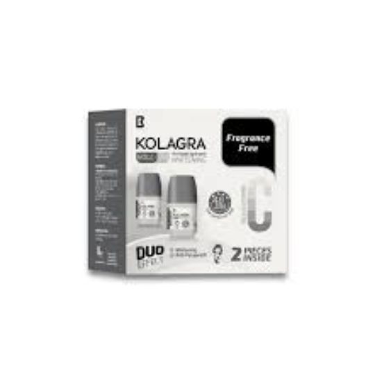 KOLAGRA FRAGRANCE FREE ROLL ON 60ML 1+1