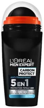 Loreal CARBON PROTECT 5IN1 DEODORANT GEL 75 ML