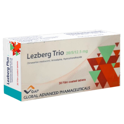 LEZBERG-TRIO 20/5/12.5 MG 30 TAB 114 LE
