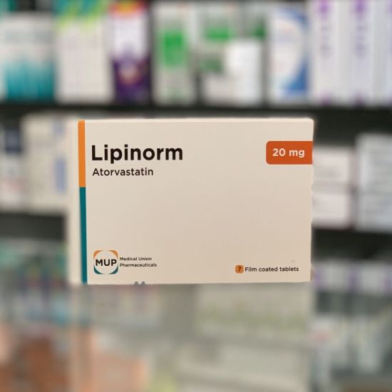 LIPINORM 20 MG 7 TAB 40 LE