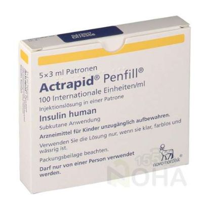 INSULIN ACTRAPID PENFILL 338 LE