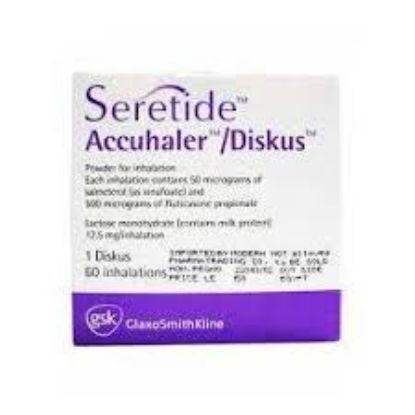 SERETIDE DISKUS 100 MG 60 INHALATION 244 LE