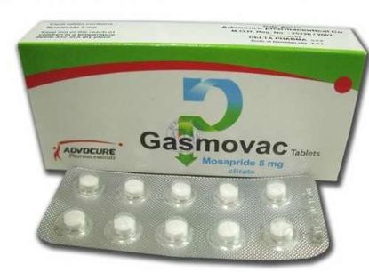 GASMOVAC 5 MG 30 TAB 117 LE