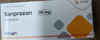 XANPRAZAN 20 MG 30 TAB 156 LE