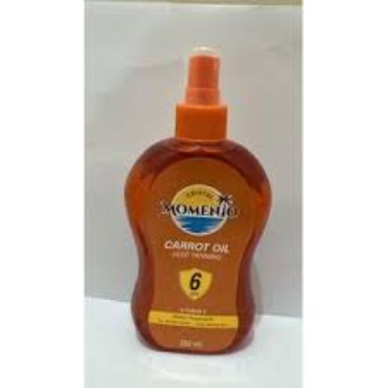 MOMENTO CARROT OIL DEEP TANNING SPF6 +250ML