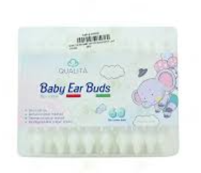 QUALITA BABY EAR COTTON BUDS 60 PCS قطن اذن
