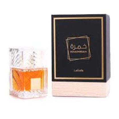 LATTAFA KHAMRAH EAU DE PARFUM 100 ML اسود