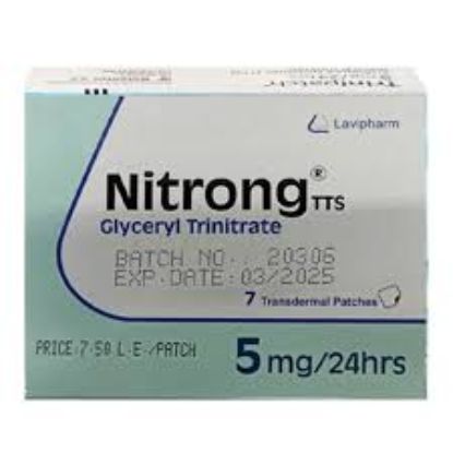 NITRONG TRANSDERMAL 5 MG 24 HRS 7 PACH