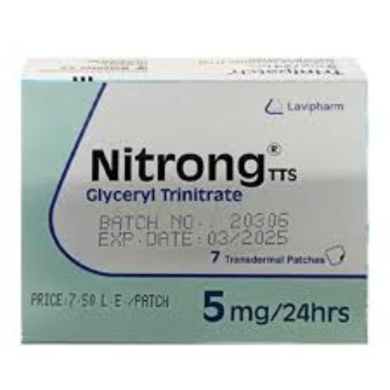 NITRONG TRANSDERMAL 5 MG 24 HRS 7 PACH