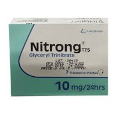 NITRONG TRANSDERMAL 10 MG 24 HRS 7 PACH