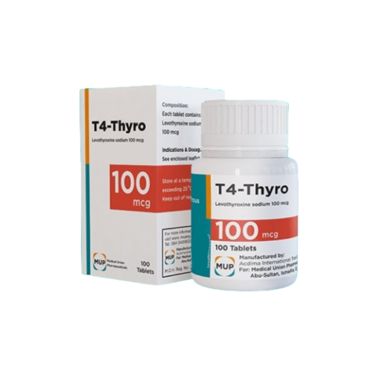 T4-THYRO 100 MCG 100 TAB 58 LE
