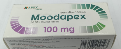 MOODAPEX 100 MG 30 TAB 123 LE