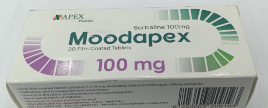 MOODAPEX 100 MG 30 TAB 123 LE
