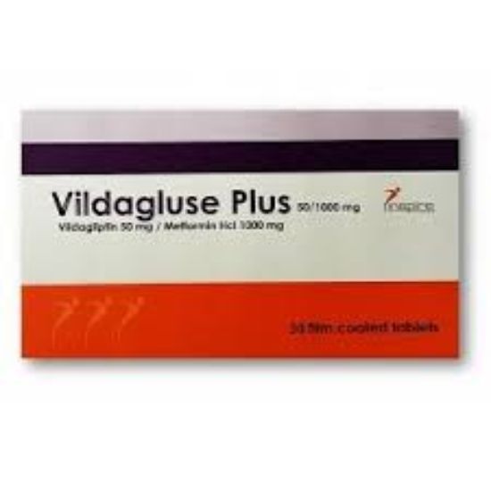 VILDAGLUSE 50/850 PLUS 30 TAB 136.5 LE