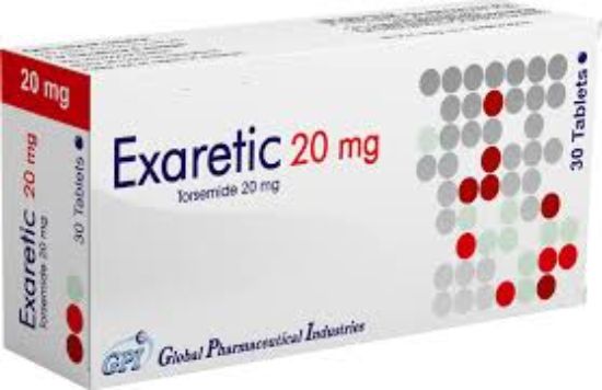 EXARETIC 20 MG 30 TAB 67.5 LE
