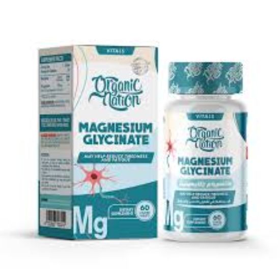 ORGANIC NATION MAGNESIUM GLYCINATE 60 CAP 325 LE