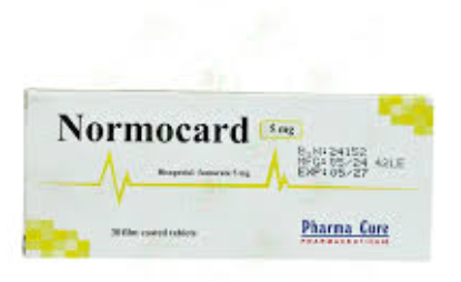 NORMOCARD 5 MG 30 TAB 54 LE