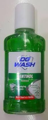 DG WASH MOUTH WASH WITH MENTHOL ,350 ML 79 LE