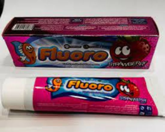 FLUORO KIDS STRAWBERRY TOOTHPASTE 50G OFFER 20% بالفراوله