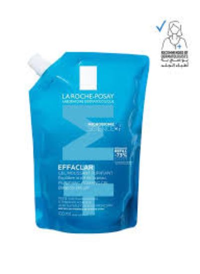 LA ROCHE POSAY EFFACLAR GEL MOUSSANT PURIFYING FOAMING GEL REFILL 400 ML