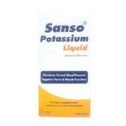 SANSO POTASSIUM SYRUP 160 ML 120 LE